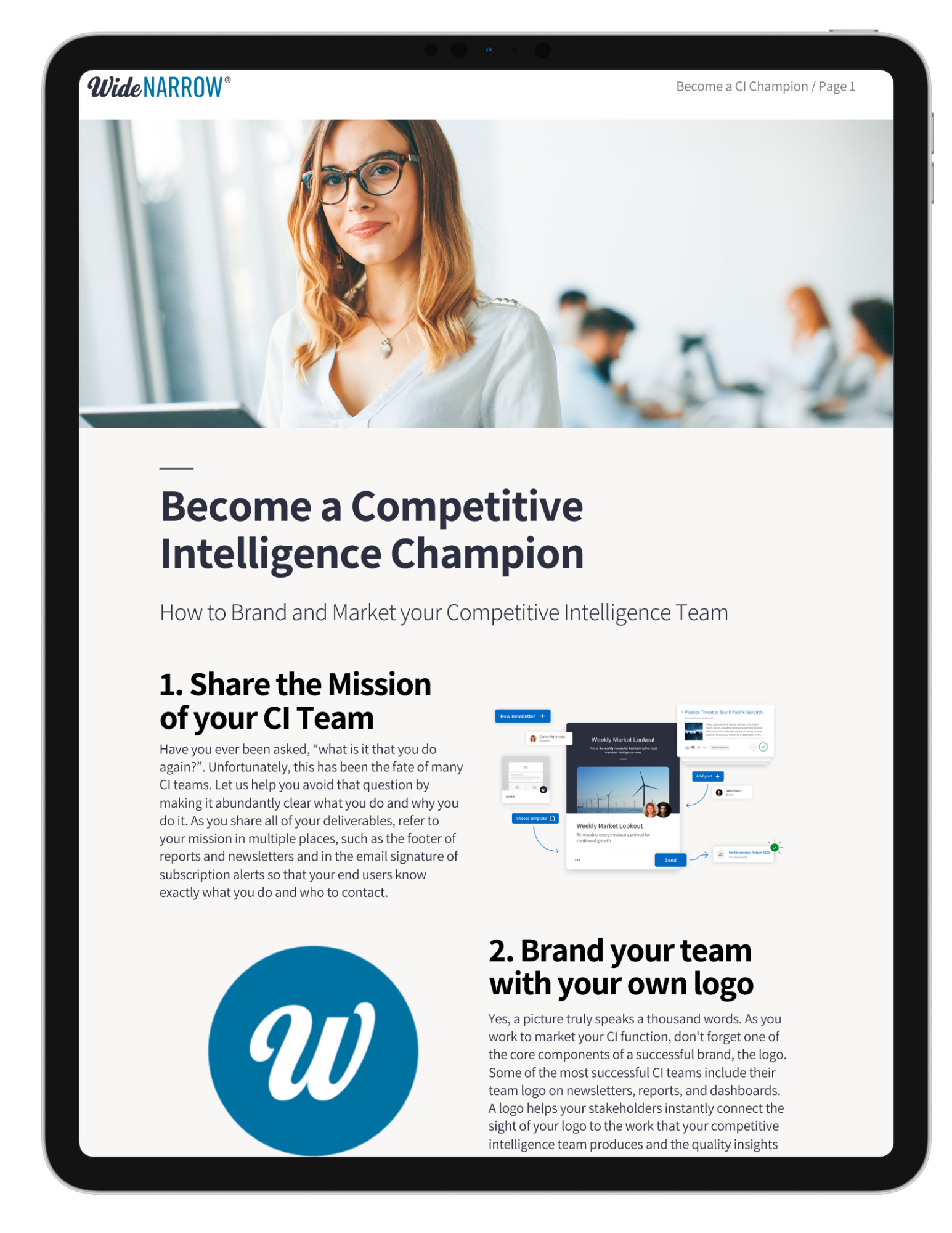 become competitive intelligence champion